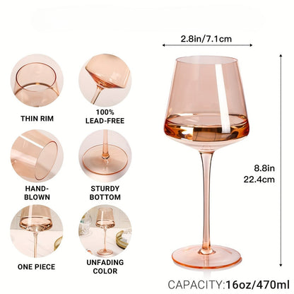 Lumière Prism Wine Glass Set of 6