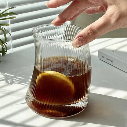 Eclipse Wave Crystal Glass Set