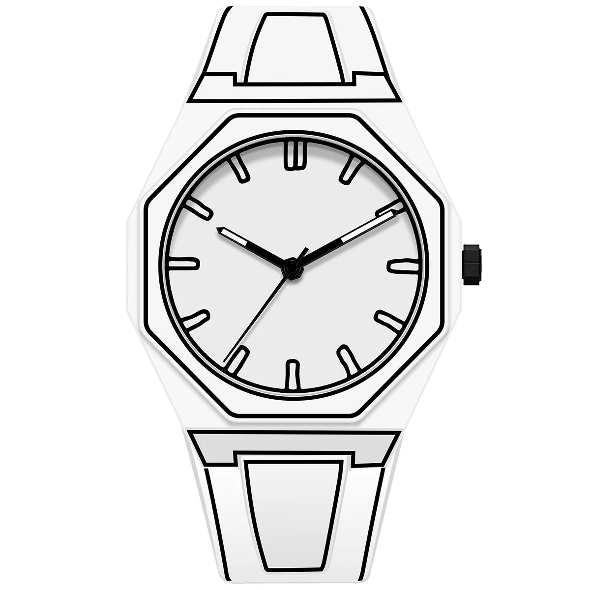 Noir Sketchy Watch