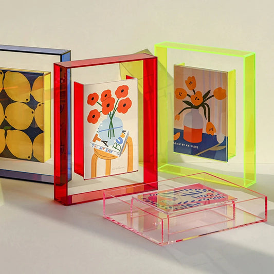 NeonGlow Photo Frame
