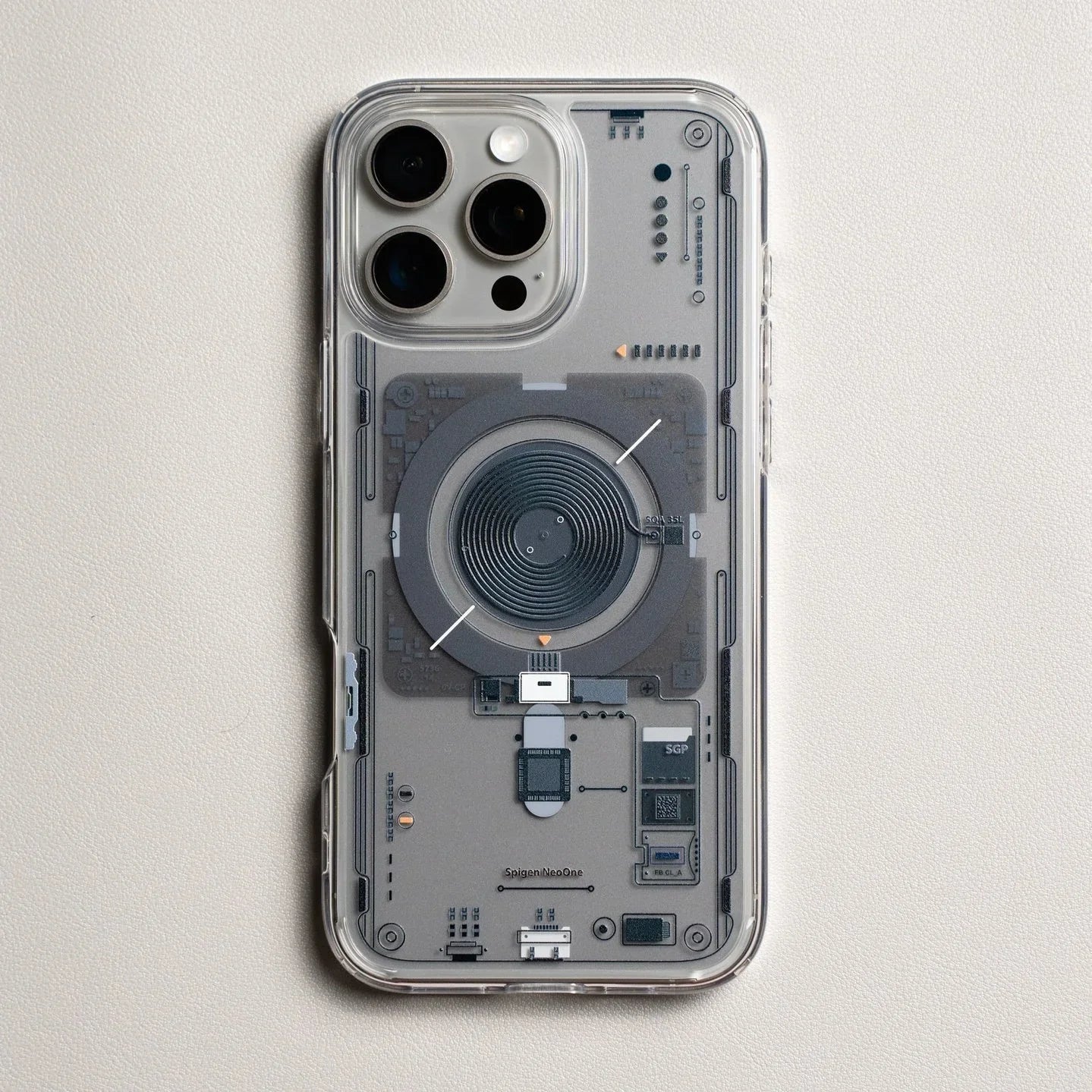 Magnetic S1 CircuitFlow iPhone Case