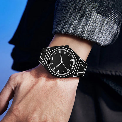 Noir Sketchy Watch