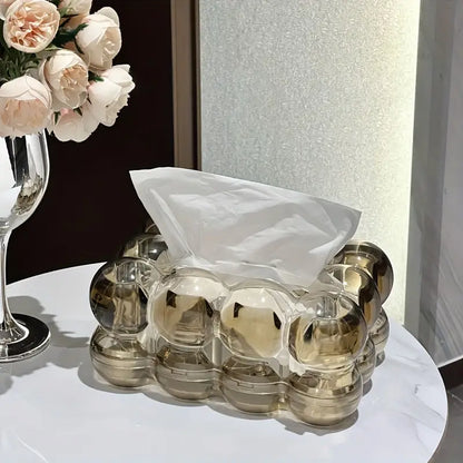Crystal Bubble Tissue Holder