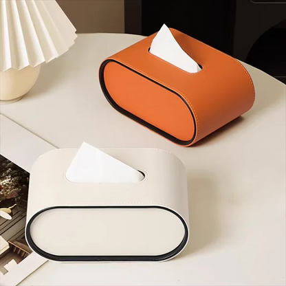 Velura Leather Tissue Case