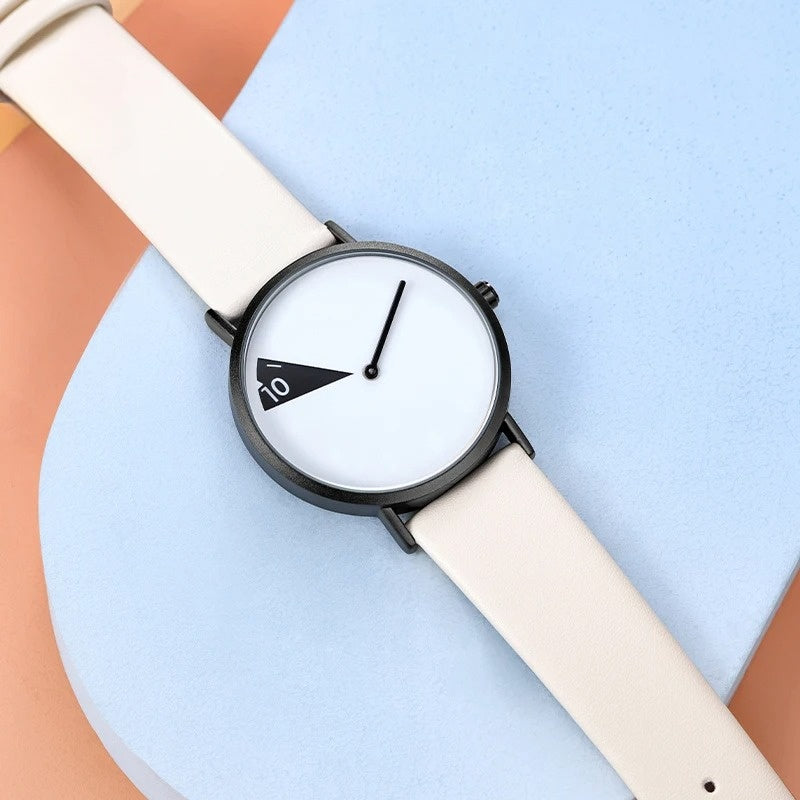 Chronos Edge Geometric Dial Watch