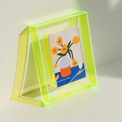 NeonGlow Photo Frame