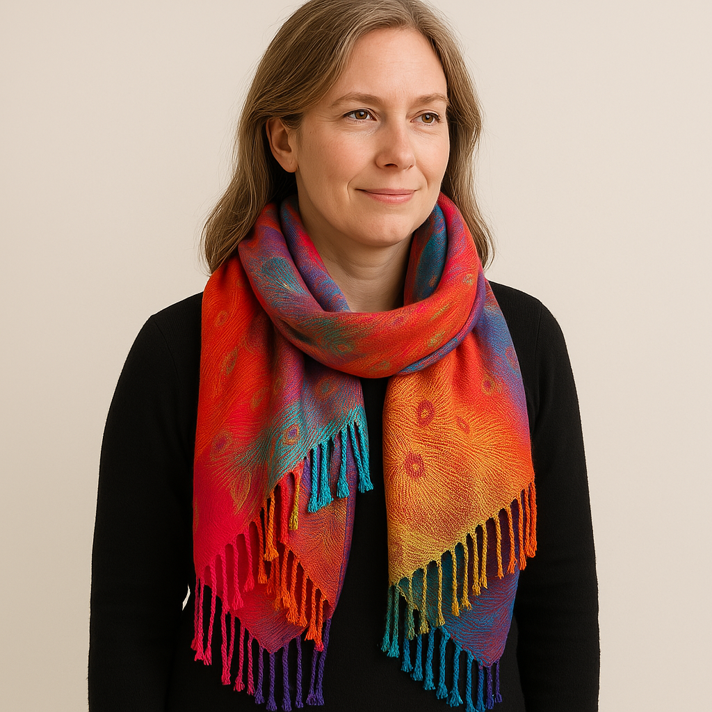 Bohemian Cashmere Wrap