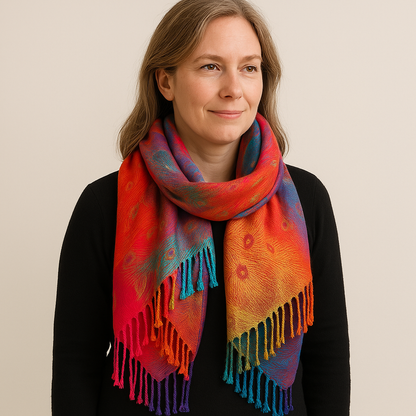 Bohemian Cashmere Wrap