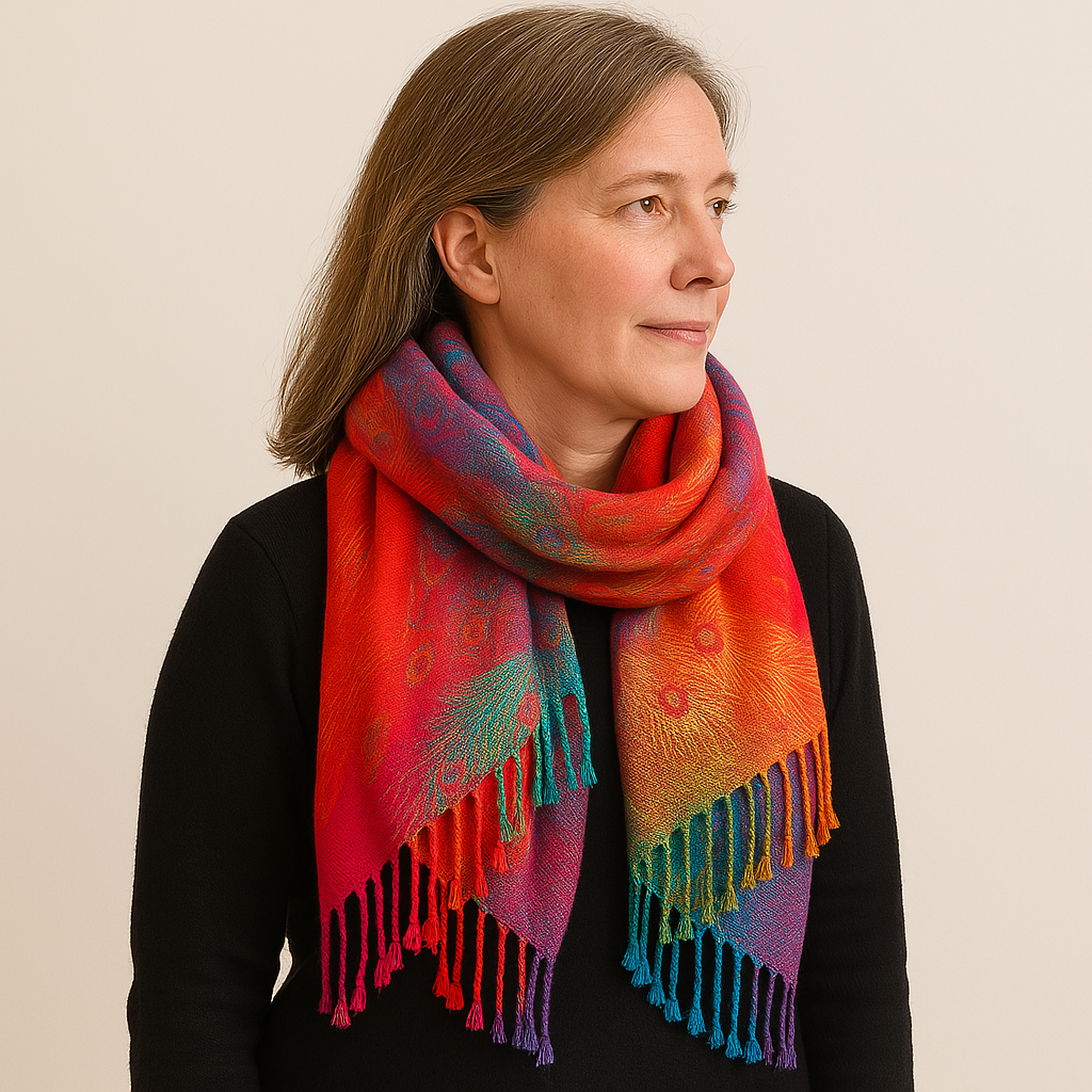 Bohemian Cashmere Wrap