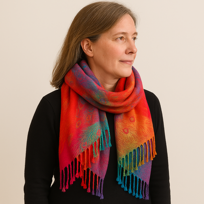 Bohemian Cashmere Wrap