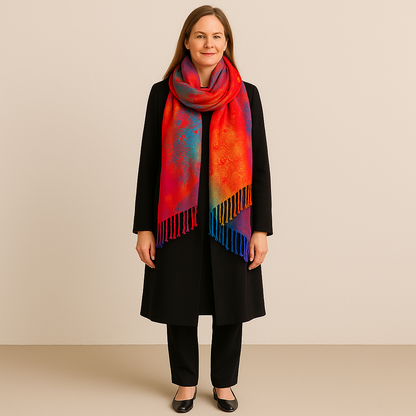 Bohemian Cashmere Wrap