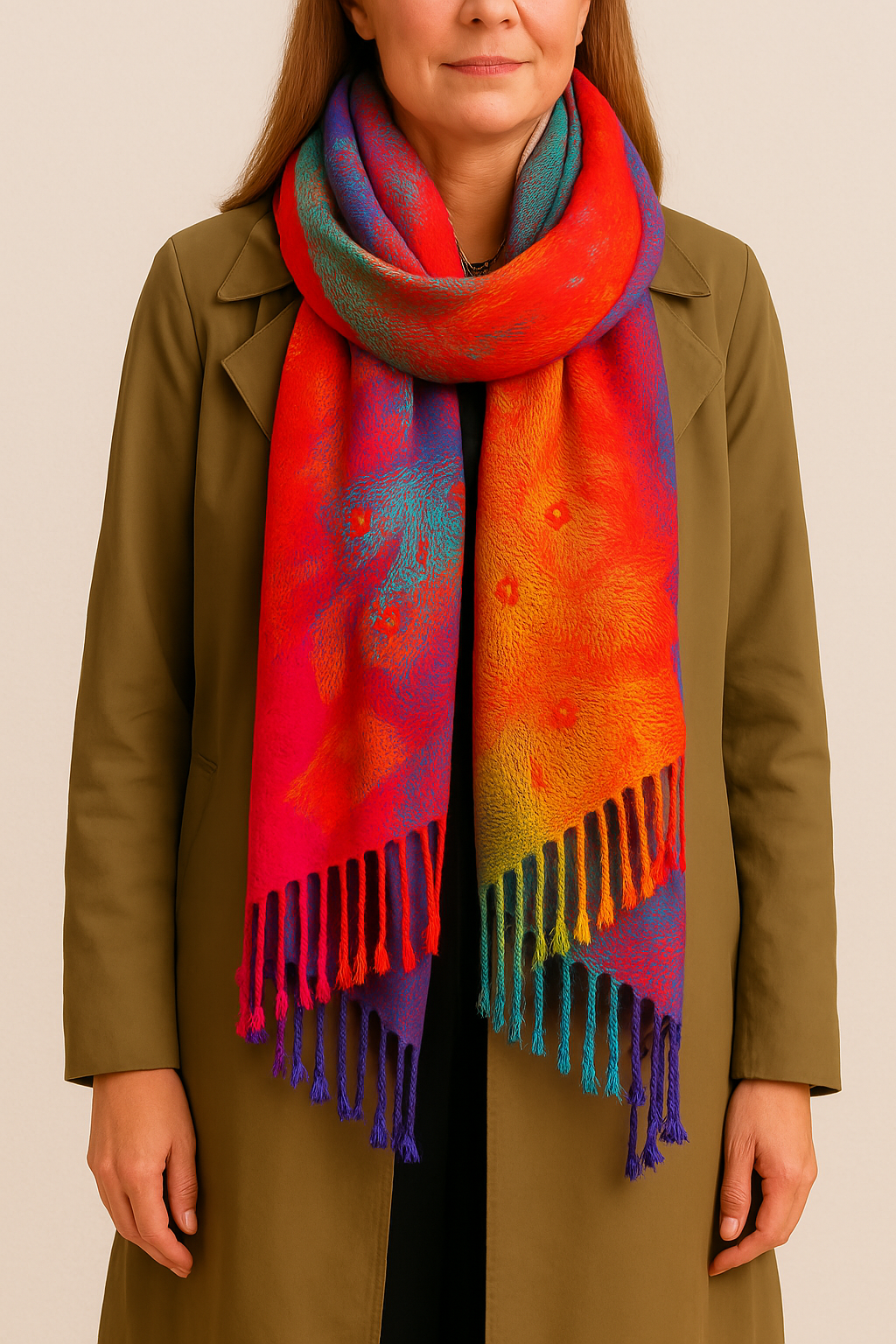 Bohemian Cashmere Wrap
