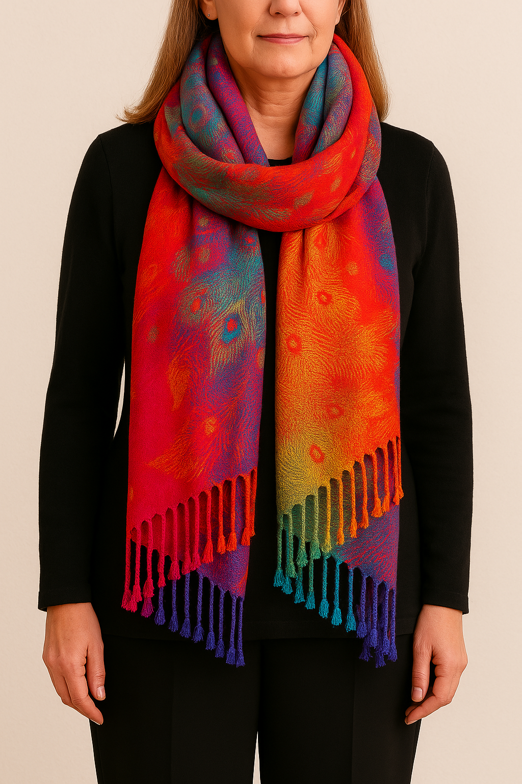 Bohemian Cashmere Wrap