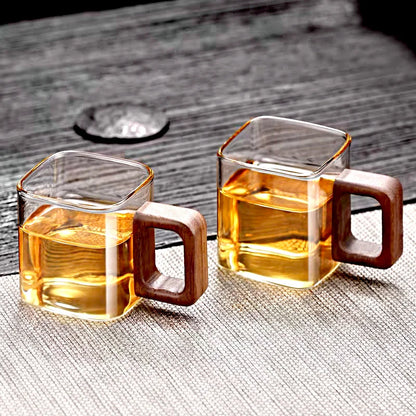 Nori Square Glass Mug