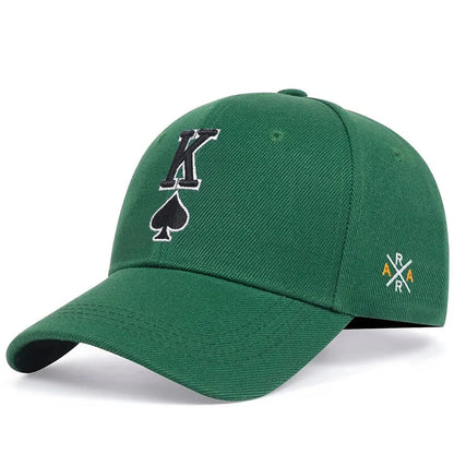 Royal Flush Poker King Cap