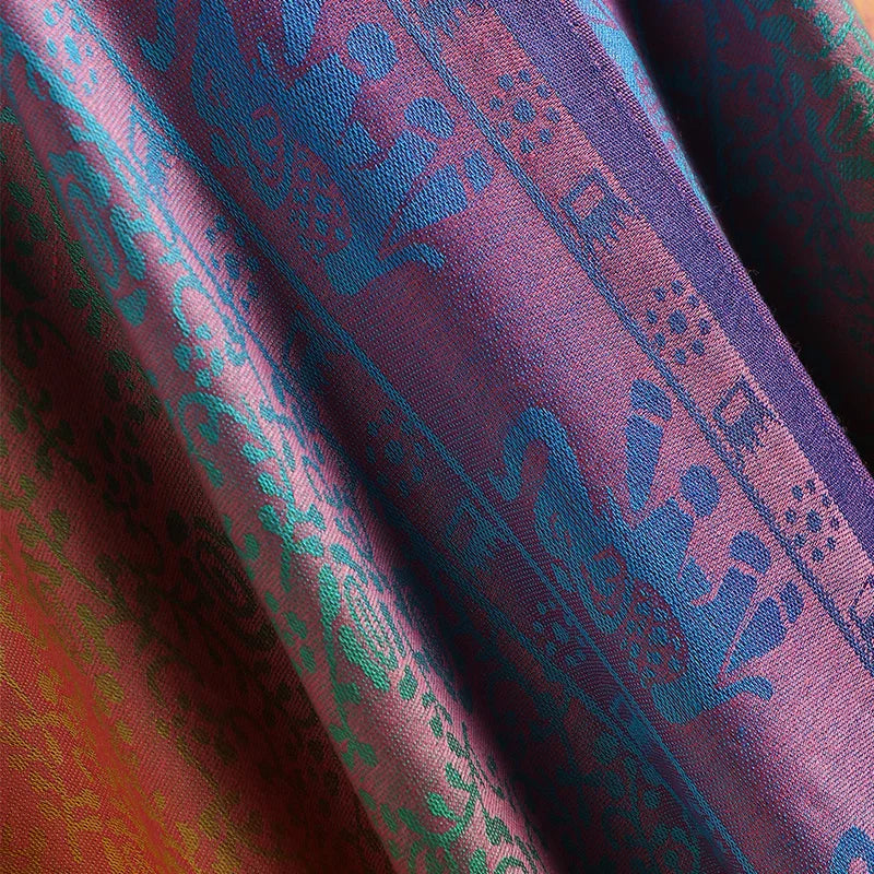 Saffron Sunset Cashmere Wrap