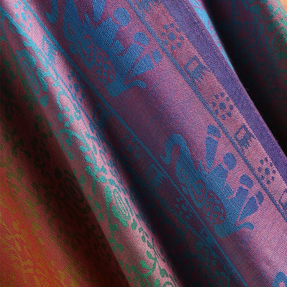 Saffron Sunset Cashmere Wrap