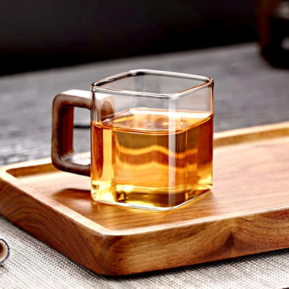 Nori Square Glass Mug