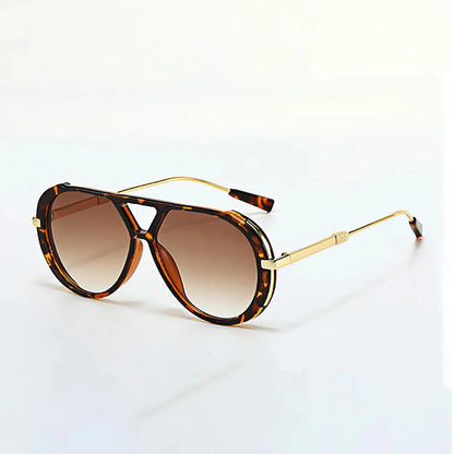 St. Tropez Gradient Aviator Sunglasses