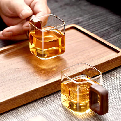 Nori Square Glass Mug