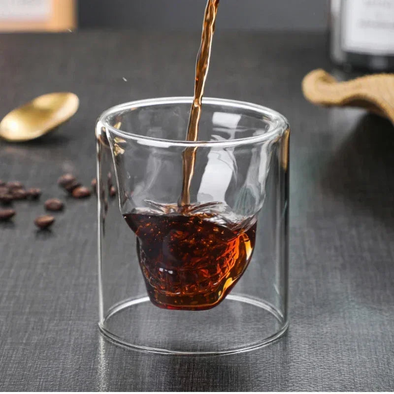 Phantom Skull Shot Glass
