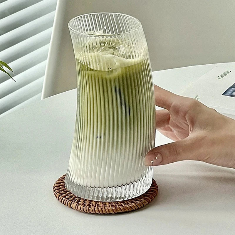 Eclipse Wave Crystal Glass Set