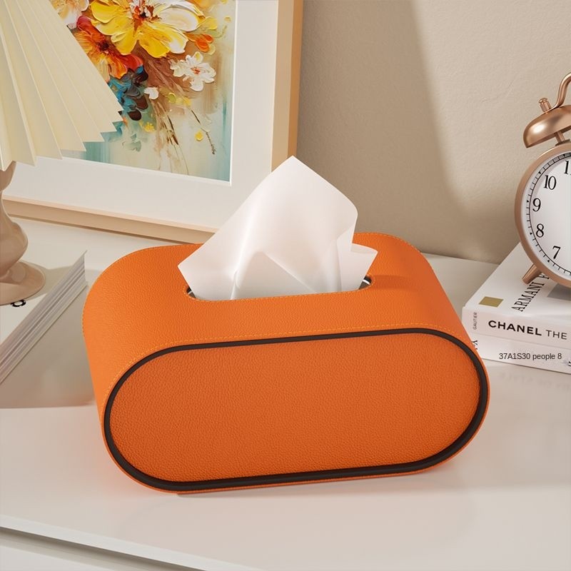 Velura Leather Tissue Case